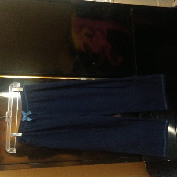 Two Pairs St. Eve Komar Kids Sleepwear/Lounge wear Navy Blue Size 12 - Picture 2 of 12